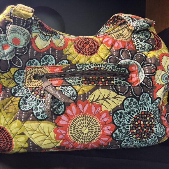 Vera Bradley Three Large Compartment Shoulder Bag - Picture 1 of 10